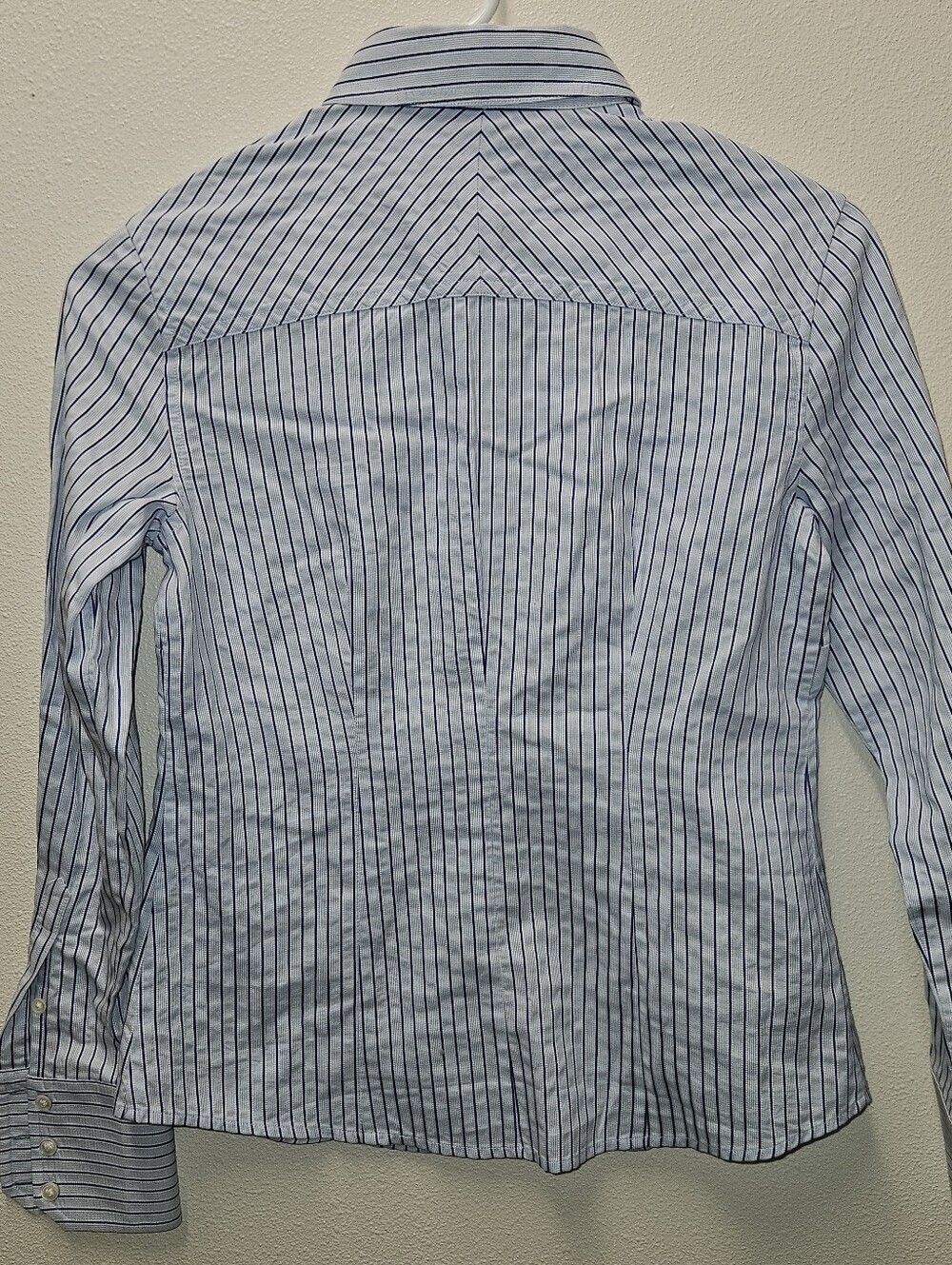 Ann Taylor Petites Womans Long Sleeve Button Up Blouse Size 0p - Picture 9 of 11